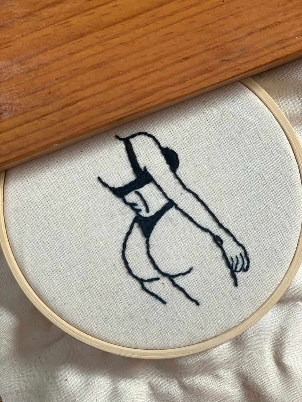 Body Positivity Embroidery Hoop (Small)
